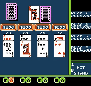 Poker III (Asia) (Ja) (Unl) screen shot game playing